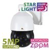 5Mp PTZ IP kamera IPS-220X-IR SE AI v1.0 Starlight