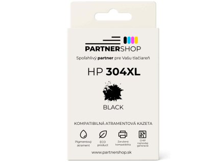 PartnerShop® atramentova kazeta HP N9K08AE č.304XL Čierna