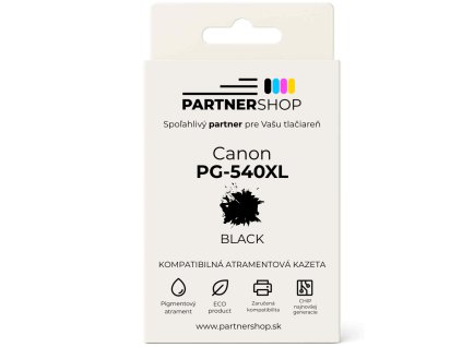 PartnerShop® atramentova kazeta Canon PG 540XL Čierna