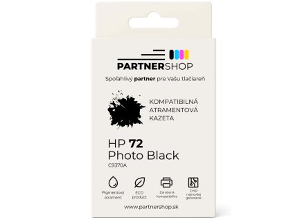 PartnerShop® atramentova kazeta HP 72 C9370A Photo čierna