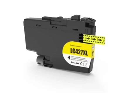 PartnerShop® atramentova kazeta Brother LC 427XL Žltá