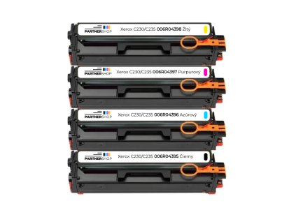 PartnerShop® sada tonerov Xerox C230C235 006R04395, 006R04396, 006R04397, 006R04398