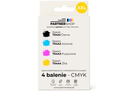 Epson T04A1 T04A2 T04A3 T04A4 CMYK