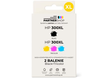 HP 300XL Black Tricolor