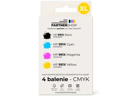 HP 991X 4 balenie