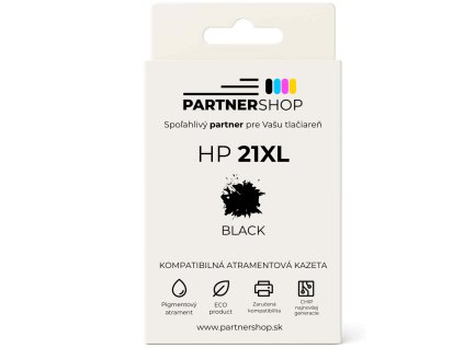 PartnerShop® atramentova kazeta HP C9351CE č.21XL Čierna
