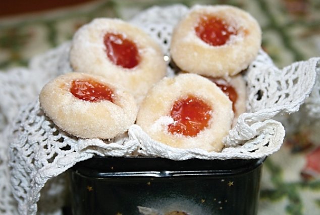 Koláčky plněné marmeládou