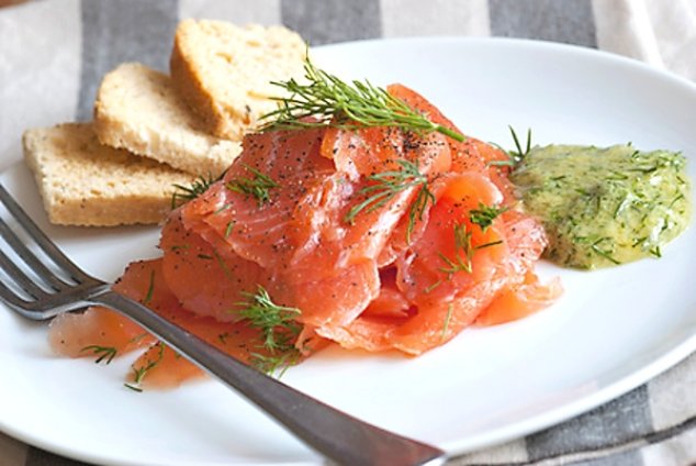 Losos Gravad Lax Gravlax