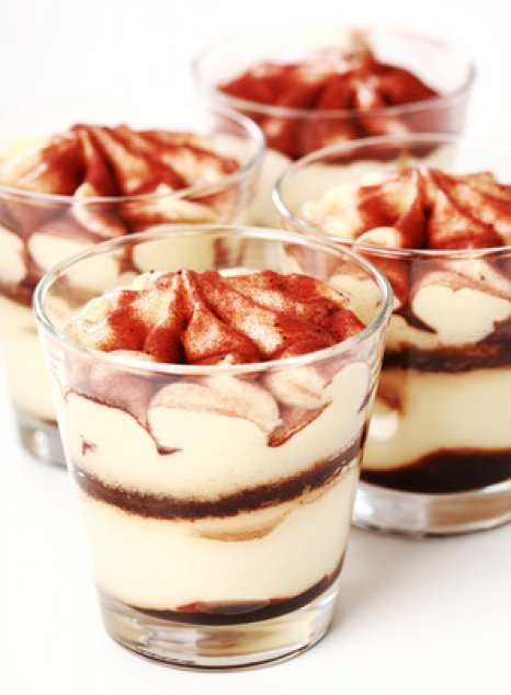Dvoubarevné tiramisu