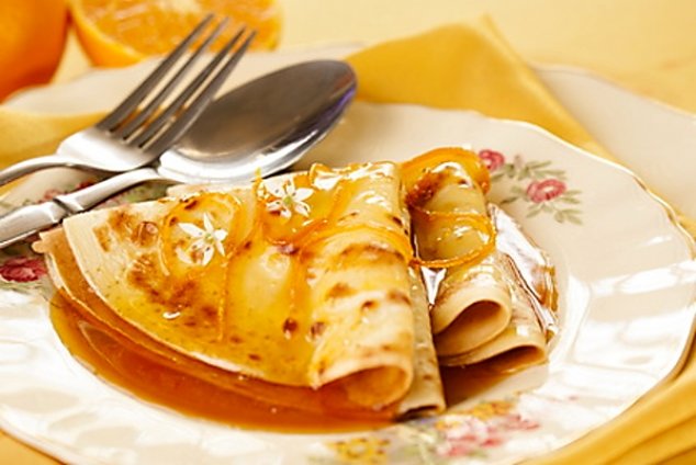 Crepe suzette krepsyzet palačinky