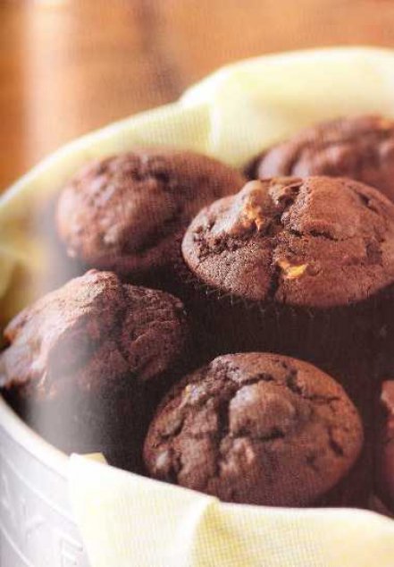 Banánovočokoládové muffiny