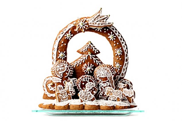 Betlém z perníkového těsta