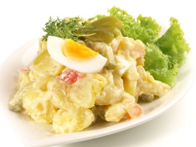 Bramborový salát s vejci