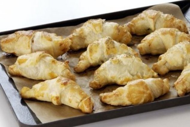 Šunkovo sýrové rohlíčky