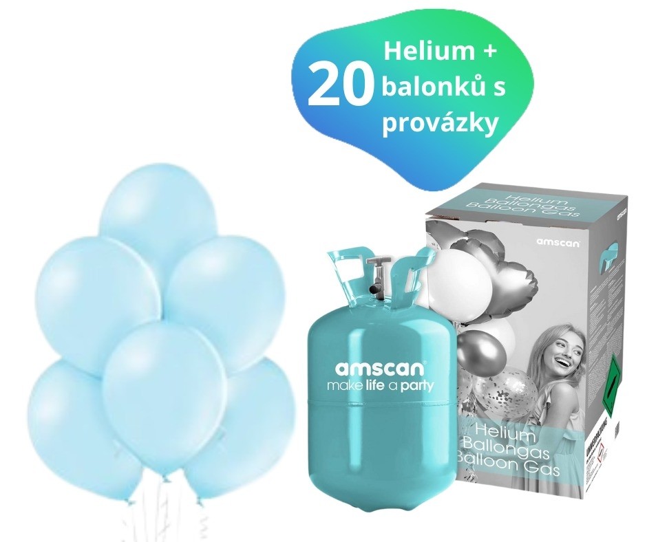 Hélium a balonky aneb fyzikální zákony v praxi