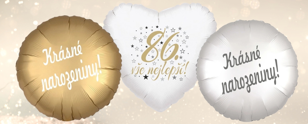 Narozeninové balónky