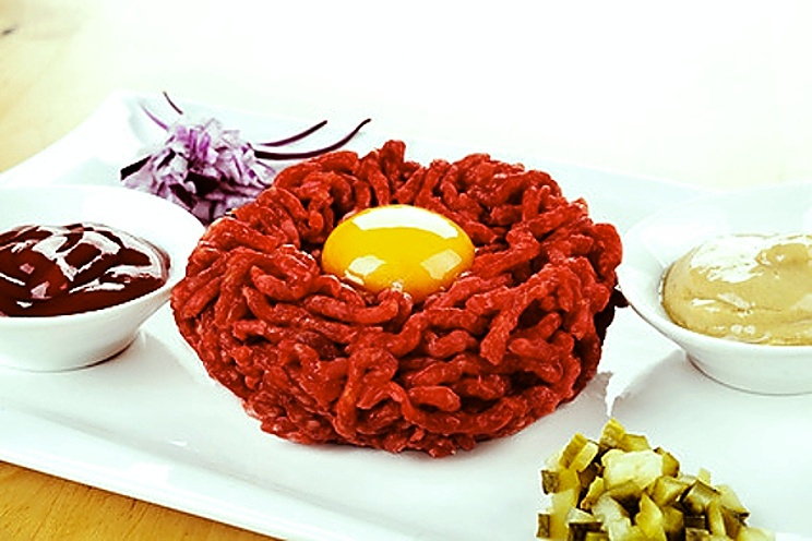 Tatarák z hovězího masa