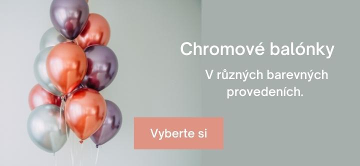 Chromové balónky
