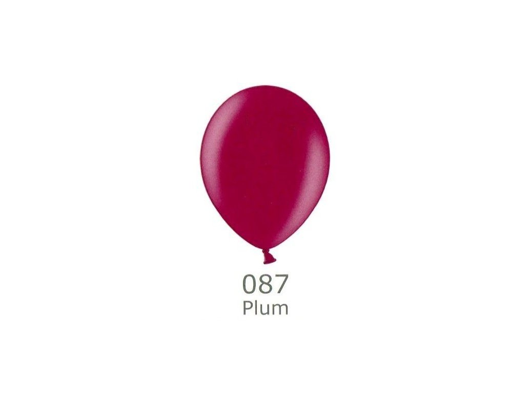 220 plum 087 balonek vinovy metalicky belbal