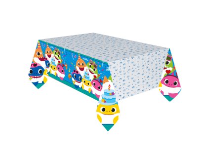 10138 baby shark ubrus 120 cm x 180 cm amscan