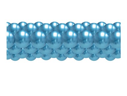 10156 balonkova girlanda chrom modra 3 m balonky cz