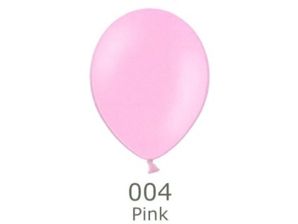 103 pink 004 balonek svetle ruzova prumer 27cm belbal