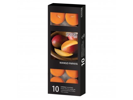 10480 vonne svicky mango papaya 10 ks gala kerzen