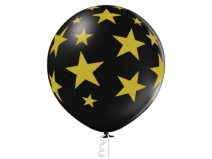 hvezdy zlate balon 60 cm