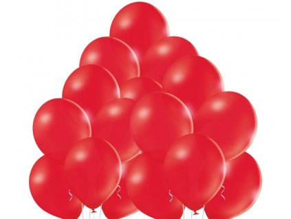balonky cervene 50 kusu