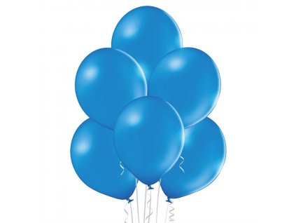modre balonky 10 ks