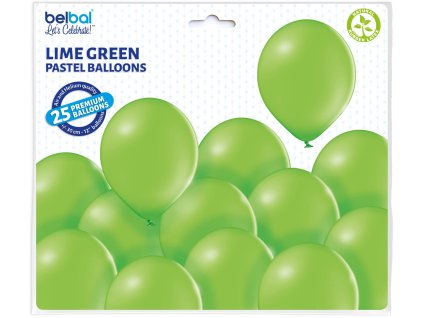 balonky limetkove zelene 100 kusu
