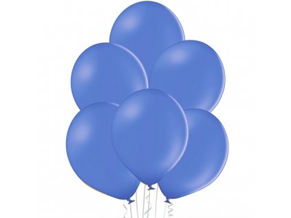 modre balonky chrpa 10 ks