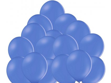 balonky modre chrpa 50 kusu