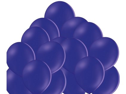 balonky svestkove modre 50 kusu
