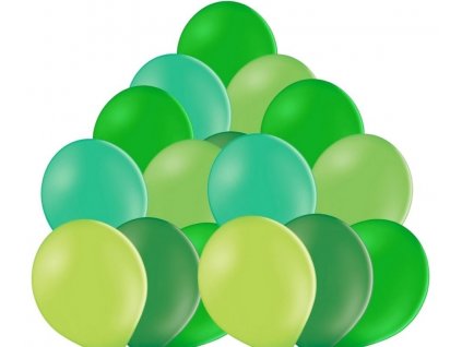 balonky zelene mix 50 kusu