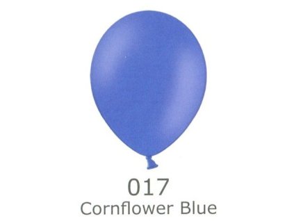 145 cornflower blue 017 balonek modra prumer 27 cm belbal