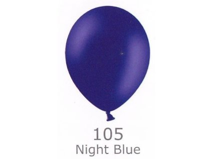 148 night blue 105 balonek tmave modra prumer 27 cm belbal