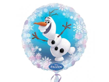 1645 frozen olaf foliovy balonek 45cm amscan