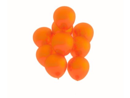 balonky male dekoracni oranzove