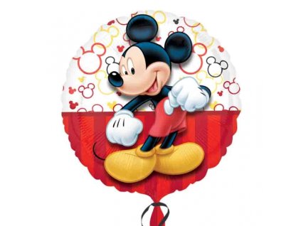 1723 mickey mouse foliovy balonek 45cm amscan