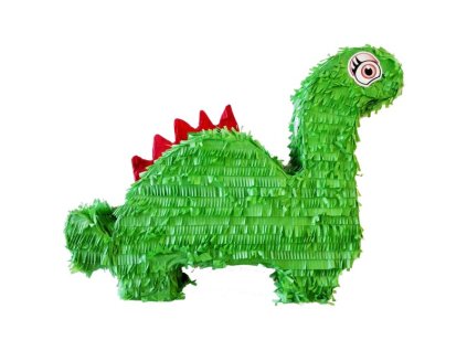 pinata dinosaurus zelena