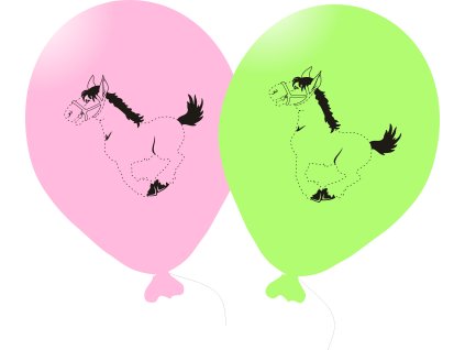 1780 balonky omalovanky kun 5ks mix fix balonky cz