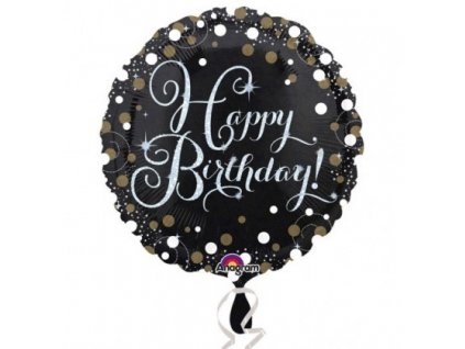 foliovy balonek stastne narozeniny