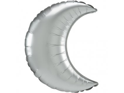 balonek mesic stribrny 66 cm