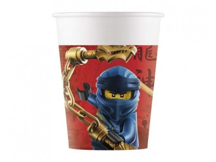 Lego Ninjago kelímky papírové 8 ks 200 ml