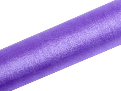 1927 partydeco organza levandulova 16 cm x 9 m