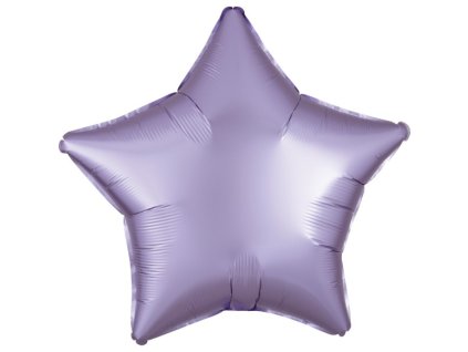 Balónek fóliový hvězda světle fialová 48 cm