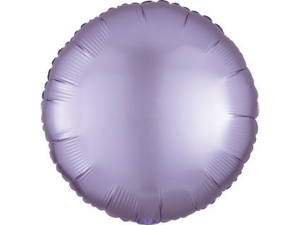 Balónek fóliový kruh světle fialový