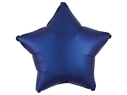 Balónek fóliový hvězda modrá 48 cm