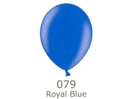 199 royal blue 079 balonek tmave modry metalicky belbal